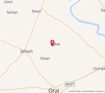 Map of Mahiya Kamalpur, Uttar Pradesh