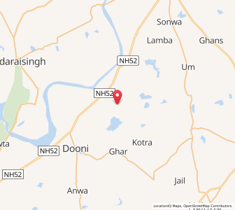 Map of Mahmudganj, Rajasthan