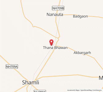 Map of Mahmudgarh, Uttar Pradesh