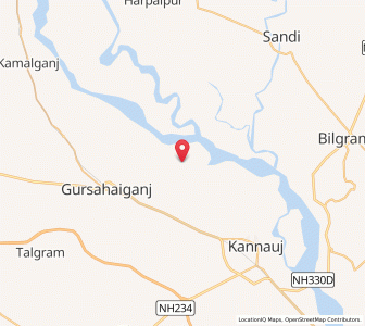 Map of Mahmudpur Gang, Uttar Pradesh
