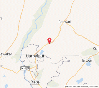 Map of Mahobkanth, Uttar Pradesh