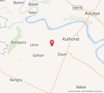 Map of Mahpauli, Uttar Pradesh
