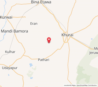 Map of Mahuwakhera, Madhya Pradesh