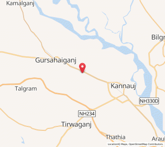 Map of Maiku Purwa, Uttar Pradesh