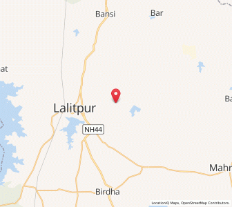 Map of Mailwara Kalan, Uttar Pradesh