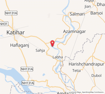 Map of Mainanagar, Bihar