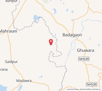 Map of Mainwar, Uttar Pradesh