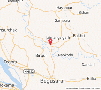 Map of Majhaul, Bihar