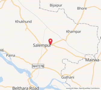 Map of Majhauli, Uttar Pradesh
