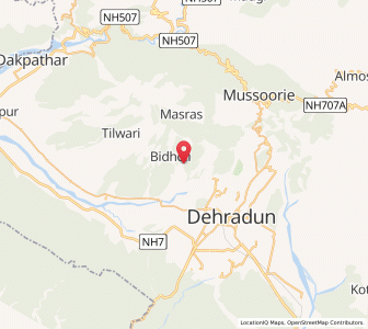 Map of Majhaun, Uttarakhand