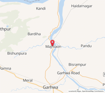 Map of Majhiaon Kalan, Jharkhand