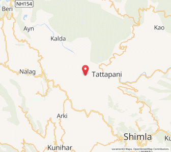 Map of Majhli Jain, Himachal Pradesh