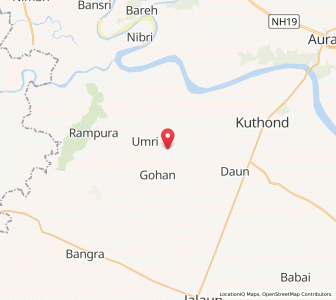 Map of Majith, Uttar Pradesh