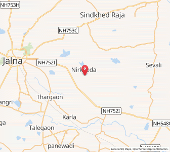 Map of Majpuri, Maharashtra