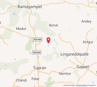 Map of Makarajpet, Andhra Pradesh