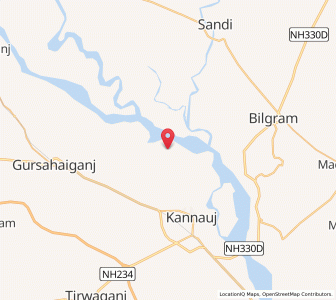 Map of Makhaipur, Uttar Pradesh