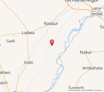 Map of Makhali, Haryana