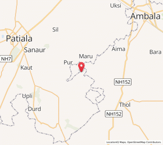 Map of Makhmelpur, Punjab