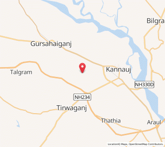 Map of Makka Purwa, Uttar Pradesh