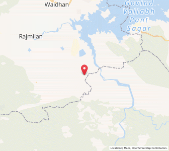 Map of Makrohar, Madhya Pradesh