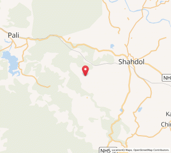 Map of Malachua, Madhya Pradesh
