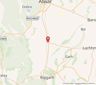 Map of Malakhera, Rajasthan
