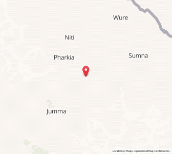 Map of Malari, Uttarakhand