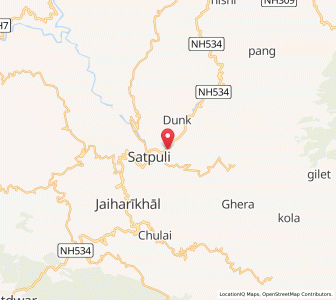Map of Maleti, Uttarakhand