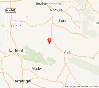 Map of Malkeshguda, Andhra Pradesh