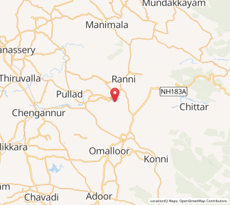 Map of Mallappulasseri, Kerala