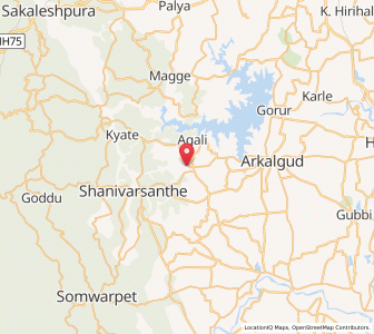Map of Mallipatna, Karnataka