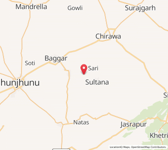 Map of Malumpura, Rajasthan