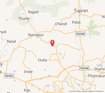 Map of Mambapur, Andhra Pradesh