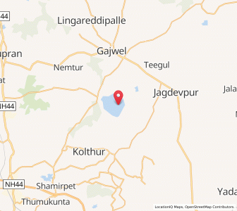 Map of Mamdala, Andhra Pradesh