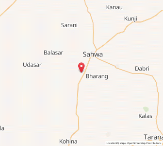 Map of Mana Dhani, Rajasthan