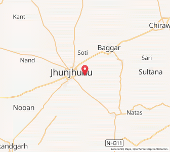 Map of Manabhara ki Dhani, Rajasthan