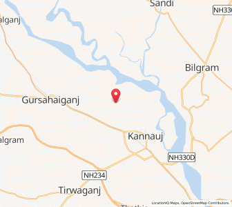 Map of Manchha, Uttar Pradesh