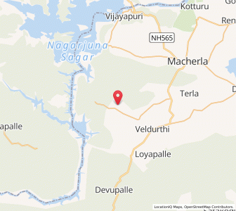 Map of Mandadi, Andhra Pradesh