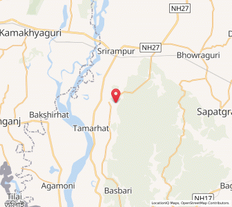 Map of Mandarkati, Assam