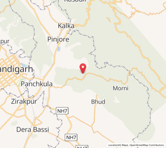 Map of Mandhna, Haryana