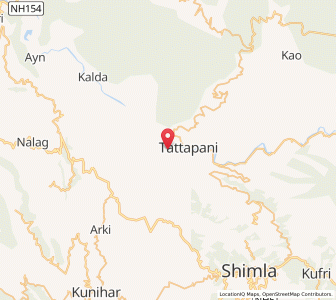 Map of Mandhorghat, Himachal Pradesh