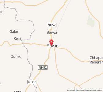 Map of Mandi Siwani, Haryana