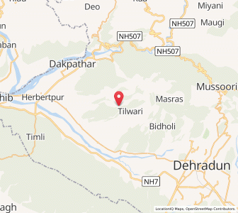 Map of Manduwala, Uttarakhand