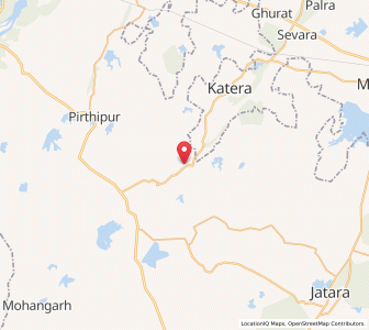 Map of Manertha, Madhya Pradesh