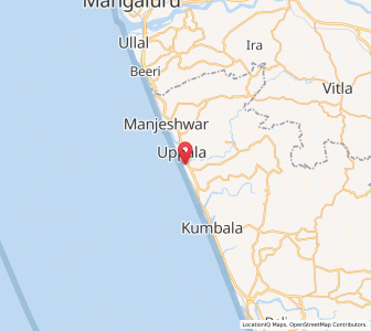 Map of Mangalapadi, Kerala