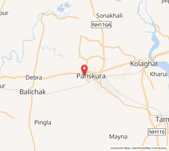 Map of Mangalduari, West Bengal