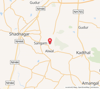 Map of Mangalguda, Andhra Pradesh