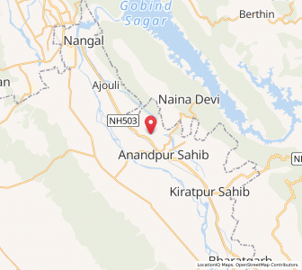 Map of Mangewal, Punjab