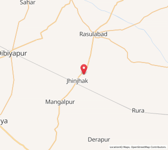 Map of Manglapur, Uttar Pradesh
