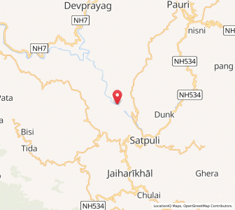 Map of Mangoligaon, Uttarakhand